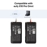 eufy RoboVac X10 Pro Omni Replacement Battery Pack x2